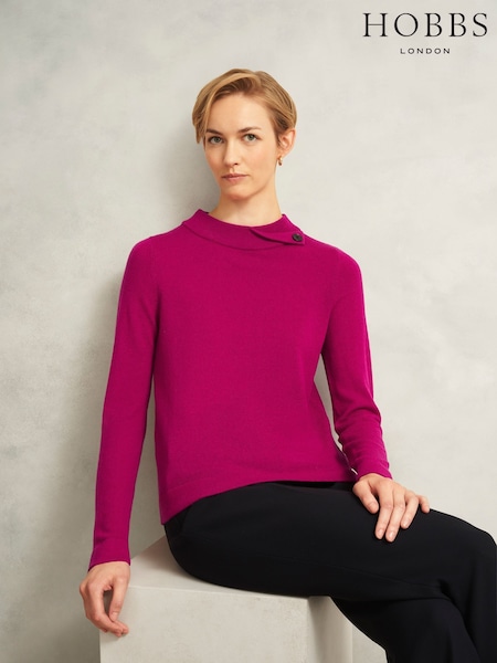 Hobbs Pink Talia Jumper (V03927) | €121