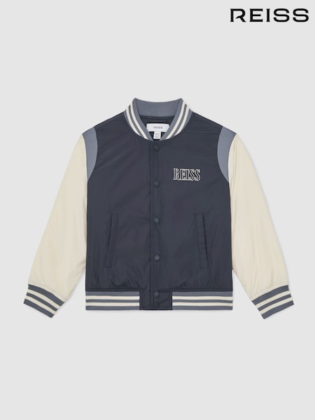 Reiss Roy Colour-Block Bomber Jacket (V04093) | ‏559 ر.ق.