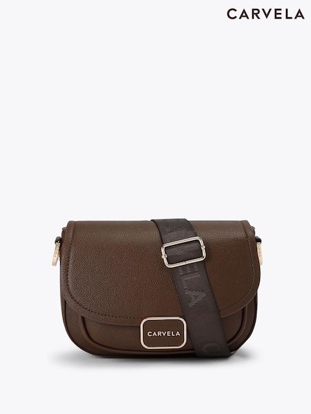 Carvela Boxy Saddle Brown Bag (V04204) | R$ 680