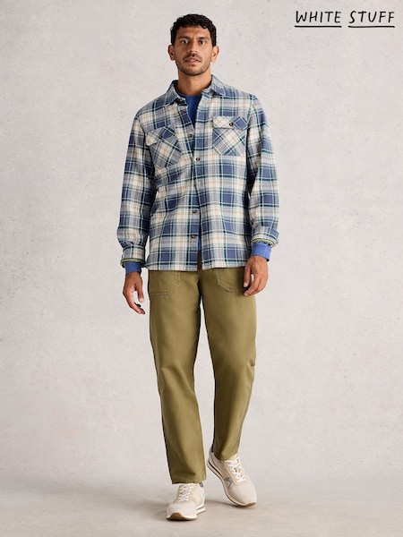 White Stuff Blue Darwen Check Shirt (V04437) | 405 QAR
