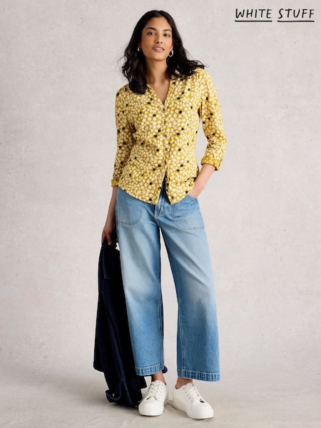 White Stuff Annie Jersey Shirt (V04477) | R$ 445