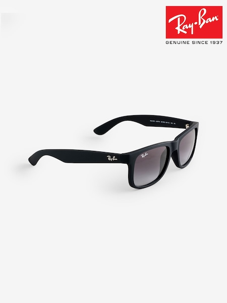 Ray Ban Justin Square Black Sunglasses (V04677) | €178