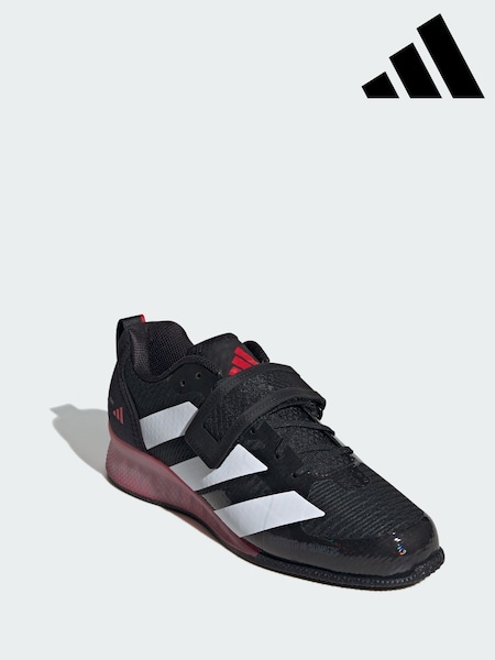 adidas Black Adipower Weightlifting 3 Shoes (V06004) | AED1,048