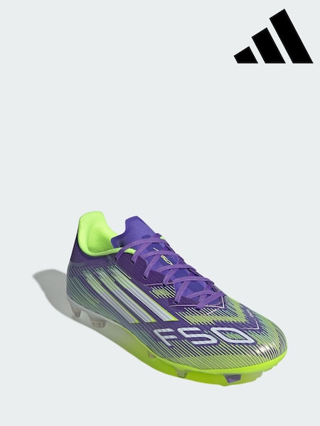 adidas Purple F50 League Firm/Multi-Ground Boots (V06011) | AED466