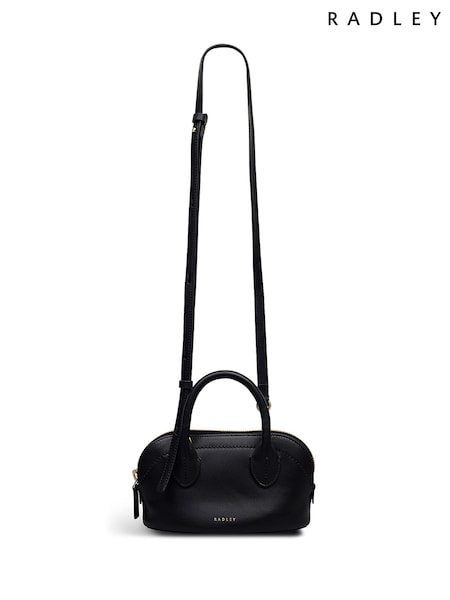 Radley The Muriel Micro Ziptop Black Grab Bag (V06324) | €203