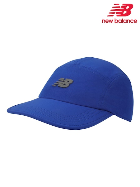 New Balance Blue 5 Panel Performance Hat V 2.0 (V06418) | AED134