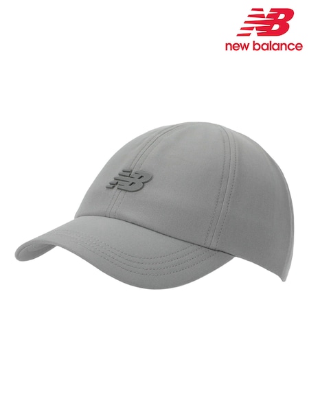 New Balance Grey 6 Panel Performance Hat V 2.0 (V06447) | AED134