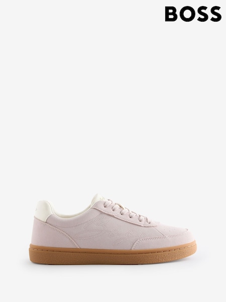 BOSS Everlynn Tenn Suede Tonal Logo Trainers (V06481) | CHF 226