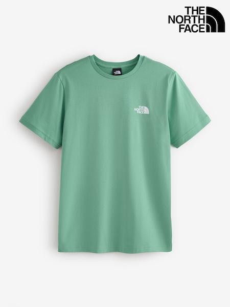 The North Face Dark Green Simple Dome T-Shirt (V06672) | €31