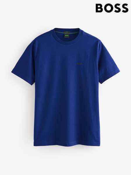 BOSS Blue Regular Fit Logo T-Shirt (V06842) | €65