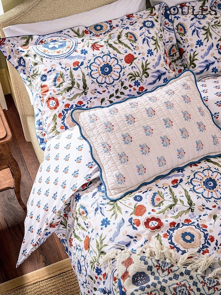 Joules Navy Festival Cushion (V06874) | 173 QAR