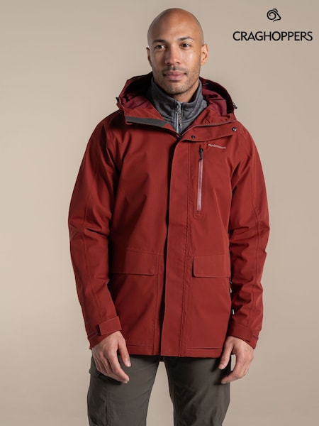 Craghoppers Red Lorton II Waterproof Jacket (V06917) | €133