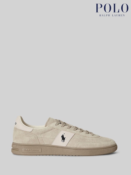 Polo Ralph Lauren Natural Bedford Suede Trainers (V06963) | €185