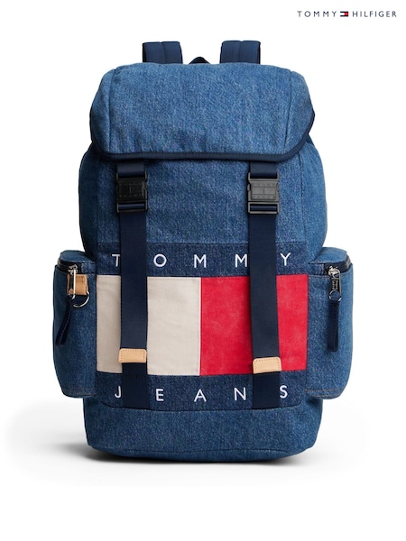 Tommy Hilfiger Blue Archive Denim Backpack (V06993) | €198