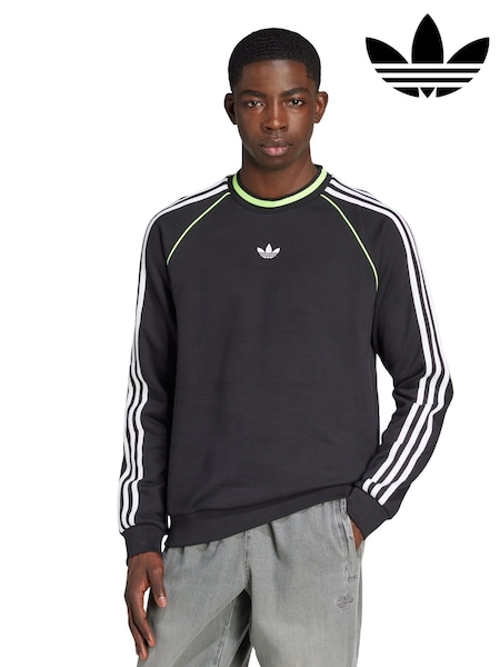 adidas Originals Adicolor Piping Crewneck Sweatshirt (V08192) | R$ 545