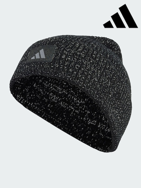 adidas Black Runx CLIMAWARM Beanie (V08195) | AED175