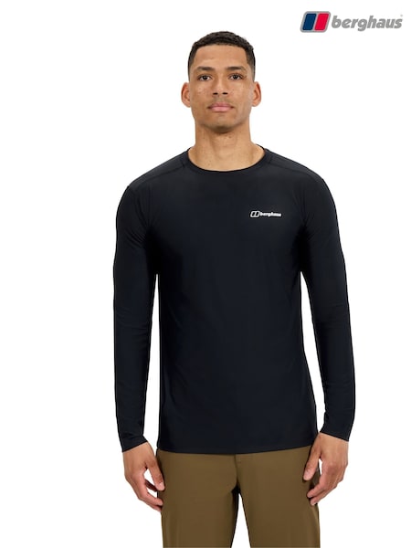 Berghaus Black 24/7 Base Crew Long Sleeve Top (V08303) | €46