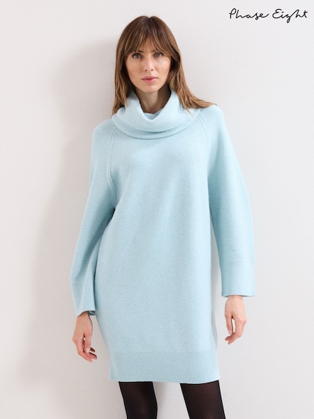 Phase Eight Blue Dahlie Dress (V08439) | €126