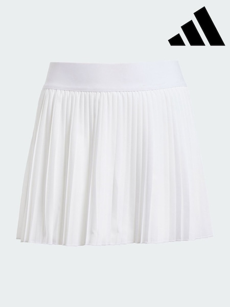 adidas White Club Tennis Climacool Pleated Skirt (V09075) | €40