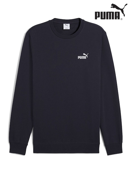 Puma Blue Essentials Small No. 1 Logo Crew Neck Sweatshirt (V09202) | AED233