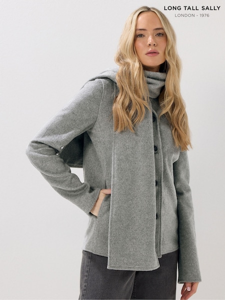 Long Tall Sally Scarf Coat (V09219) | € 79