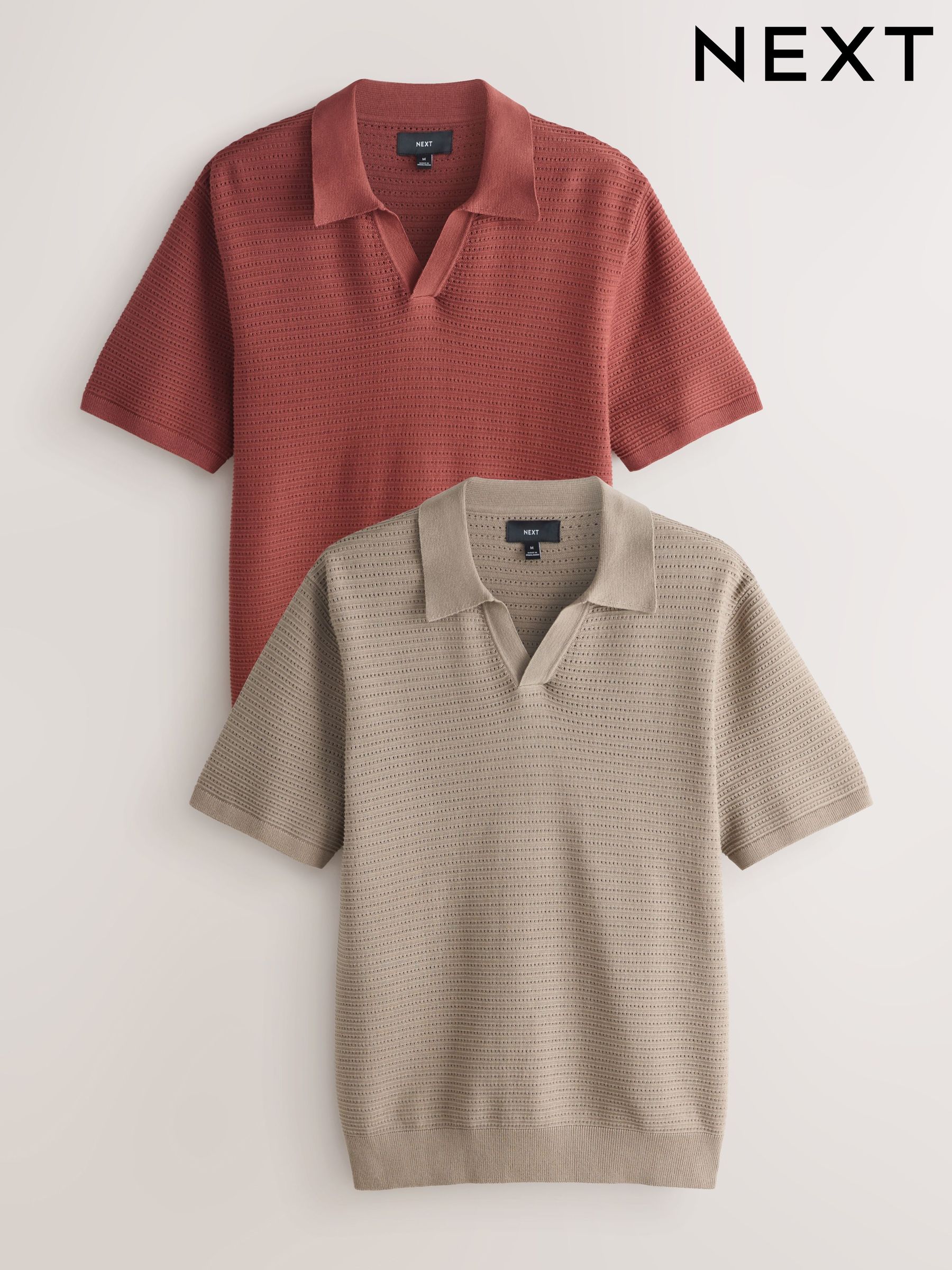 Buy Men's Polo Shirts 100% Cotton Online | Next Romania