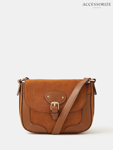 Accessorize Saddle Buckle Crossbody Bag (V09439) | € 39