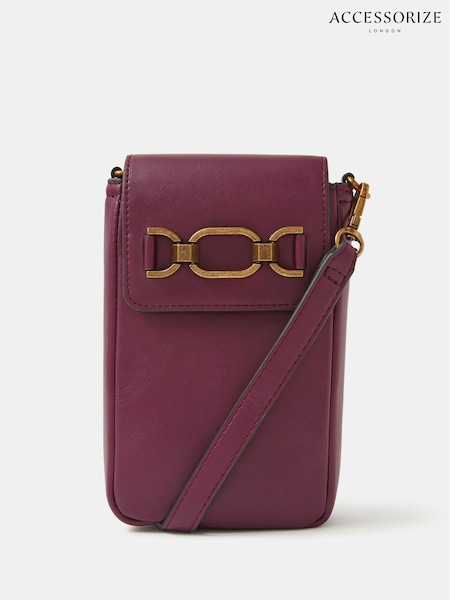 Accessorize Red Snaffle Buckle Phone Bag (V09488) | €29