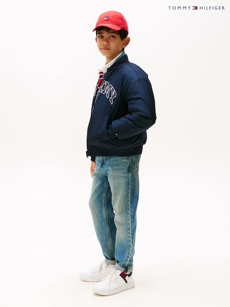 Tommy Hilfiger Blue Vintage Wash Regular Jeans (V09574) | AED291 - AED349
