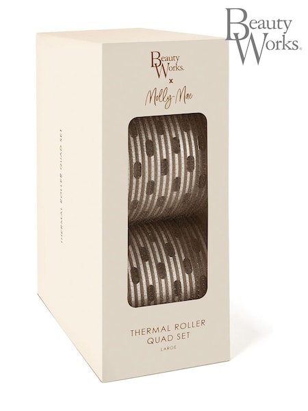 Beauty Works x MollyMae Large Thermal Roller 4 Set Hair Curler (V09603) | €24.50