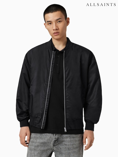 AllSaints Black Future Bomber Jacket (V09627) | €330