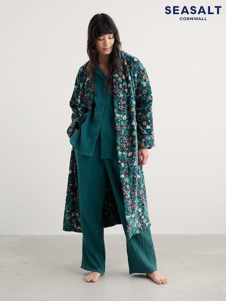 Seasalt Cornwall Green Hushing Robe (V09646) | €89