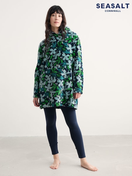 Seasalt Cornwall Green Snugsoft Hoodie (V09660) | €90