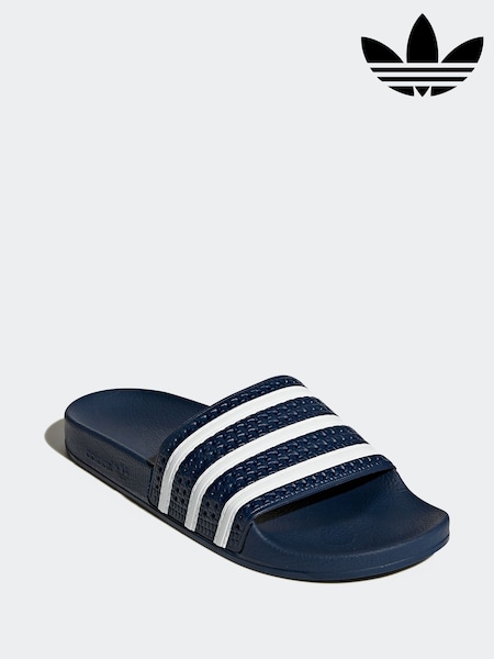 adidas Originals Blue adilette Slides (V09760) | €50