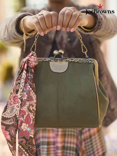 Joe Browns Green Detachable Strap And Scarf Bag (V09765) | €72