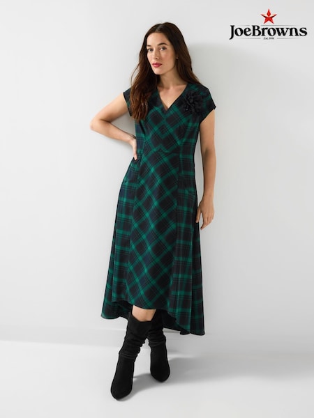 Joe Browns Green High Low Maxi Dress (V09797) | €93
