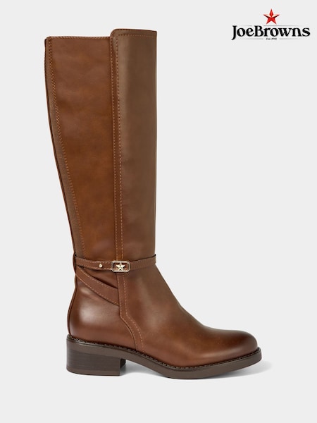 Joe Browns Brown Knee-High Riding Boots (V09815) | €83