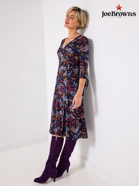 Joe Browns Floral Wrap Dress (V09842) | R$ 575