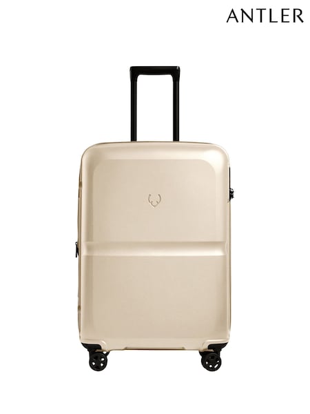Antler Cream Single Stripe Medium HC Spin Luggage (V09923) | €242