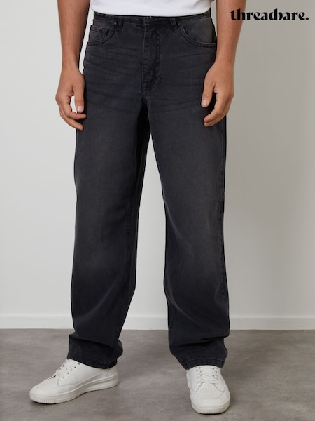 Threadbare Grey Loose Fit Jeans (V10241) | €37