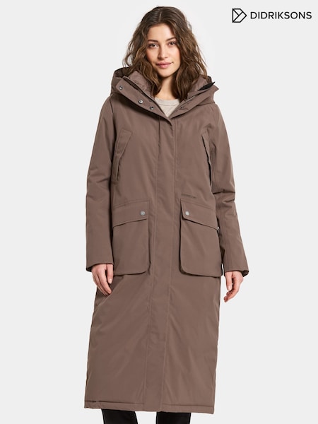 Didriksons Melody Long Waterproof Padded Womens Coat (V10300) | €408