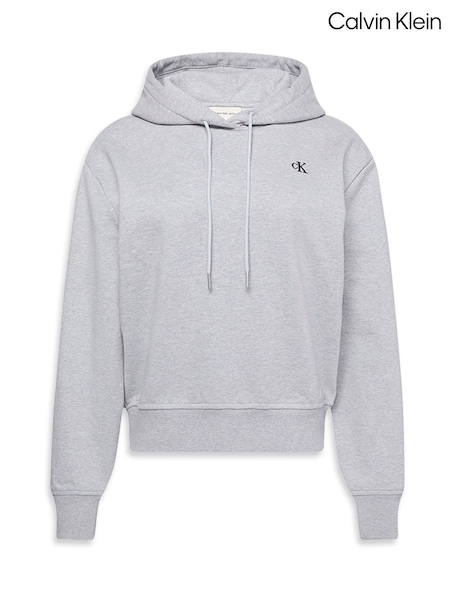 Calvin Klein Cotton Terry Monogram Hoodie (V10316) | R$ 840