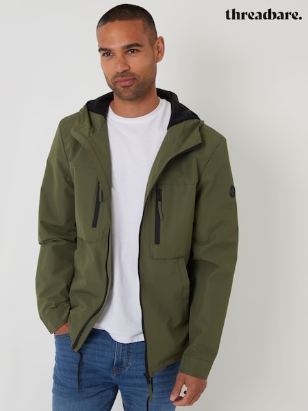 Threadbare Green Microfleece Lined Hooded Jacket (V10506) | R$ 580