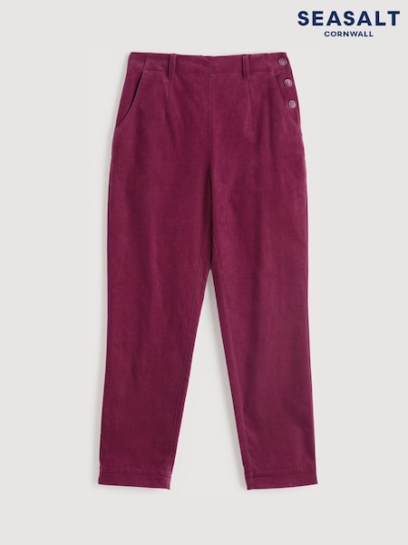 Seasalt Cornwall Pink Crackington Tapered Trousers (V10583) | €89