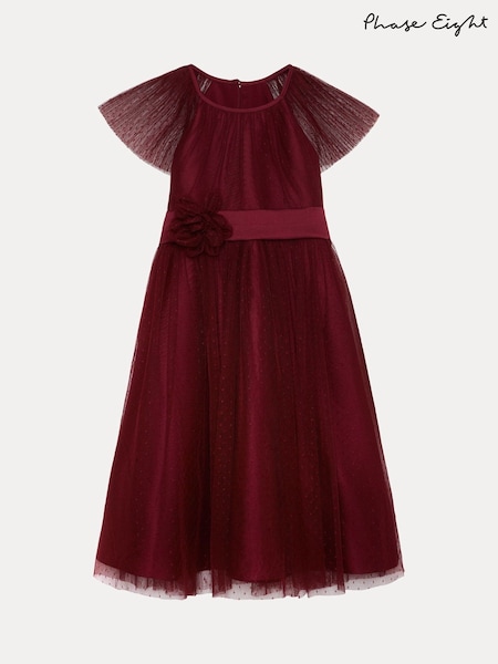 Phase Eight Red Melody Sequin Dress (V10642) | 391 QAR