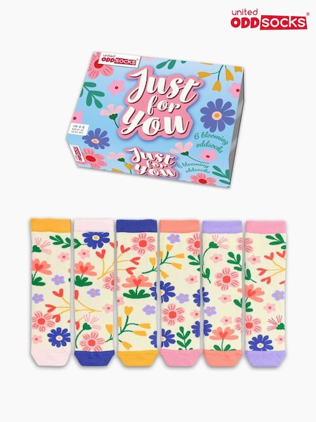 United Odd Socks Blue For You Ladies Socks 6 pack (V11070) | €21