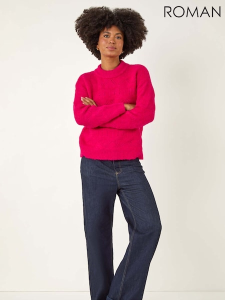 Roman Pointelle Stitch Knit Jumper (V11194) | R$ 545