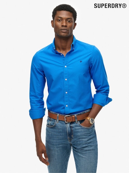 Superdry Classic Oxford Long Sleeve Shirt (V11564) | R$ 445