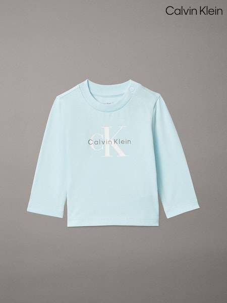 Calvin Klein Newborn Long Sleeve T-Shirt (V11643) | ‏157 د.إ.‏