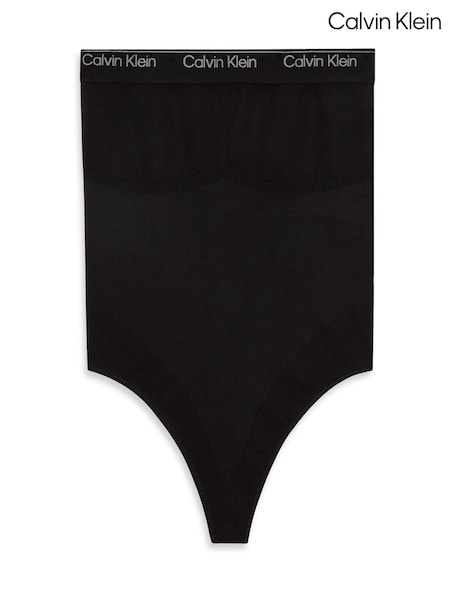 Calvin Klein Black Shapewear Bodysuit Icon (V11658) | AED408